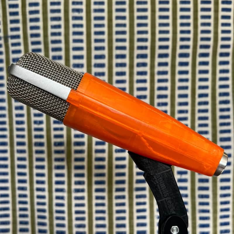 *Serviced* Custom 1960's Sennheiser MD 421-N Cardioid Dynamic Microphone Orange Gameboy