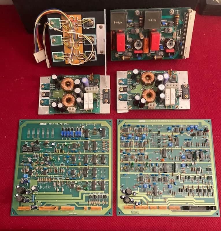 Otari MX MTR Set of cards of 6 - Read desctiption