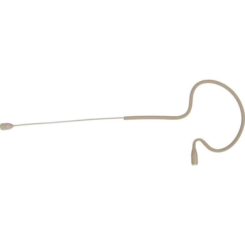 Mint Galaxy Audio ESM4-OBG Headset mic, Single earhook, Beige - SHURE