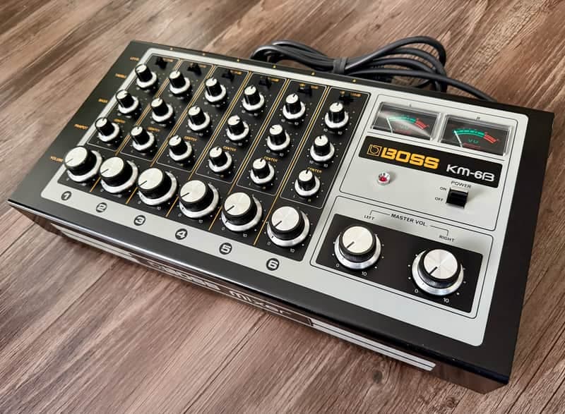 Boss KM-6b 1979 Classic Analog Mixer - MINT!