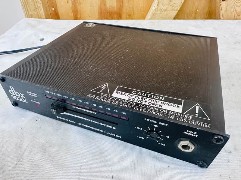 dbx 163X Vintage Mono Compressor Limiter – Tested & Working – Good Condition