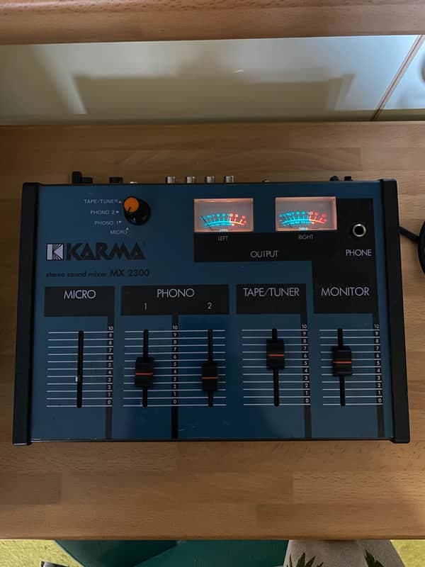 Karma MX 2300 vintage mixer - Made in Taiwan