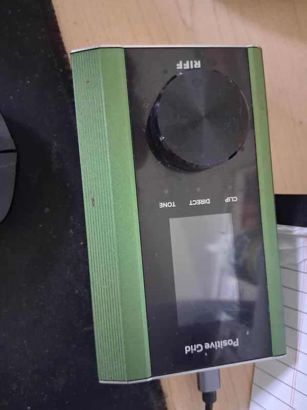 Positive Grid RIFF USB Guitar Audio Interface 2023 - Present - Black