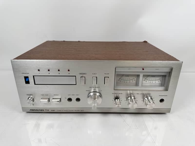 Vintage Soundesign TX 491 8 Track Recorder Player