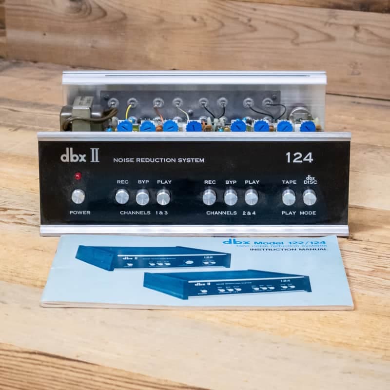 DBX II Model 124 4-Channel Noise Reduction System Quad Vintage U286742