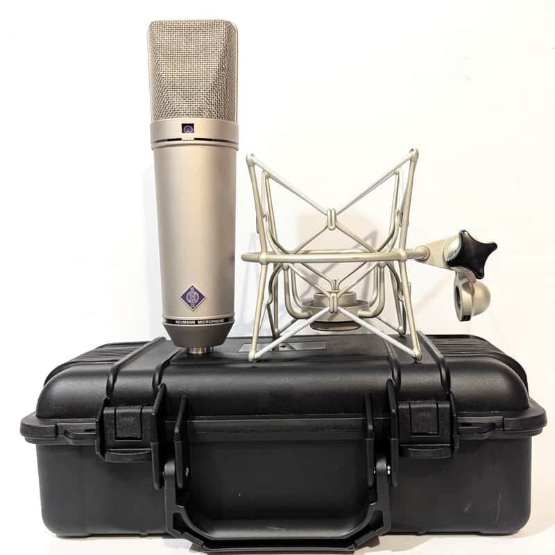 Pristine U87 Ai Large w/ Neumann EA87 Shock Mount & Hard Case