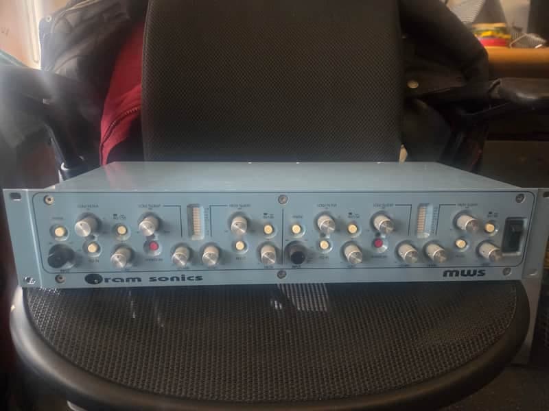 Oram Sonics Mws dual channel preamp - blue