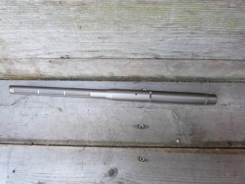 Sony c-74 shotgun condenser microphone silver