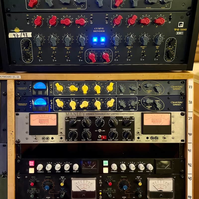 Manley Labs Variable MU Stereo Tube Compressor Limiter 2000s - Purple vari-mu original vintage USA