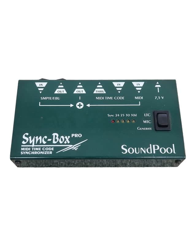 SoundPool Sync-Box Pro - MIDI Interface - Green - Very Good