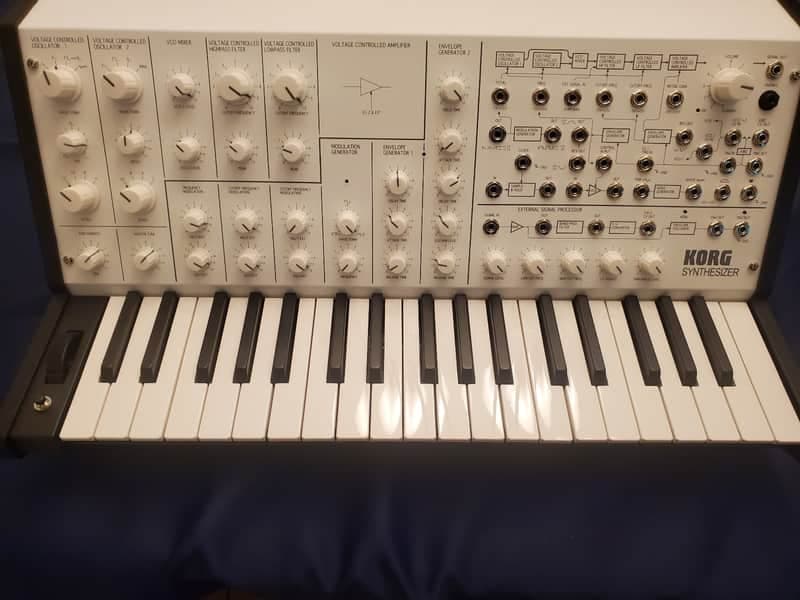 Korg MS-20 Mini Limited Edition Semi-Modular Analog Synthesizer 2013 - Present - White