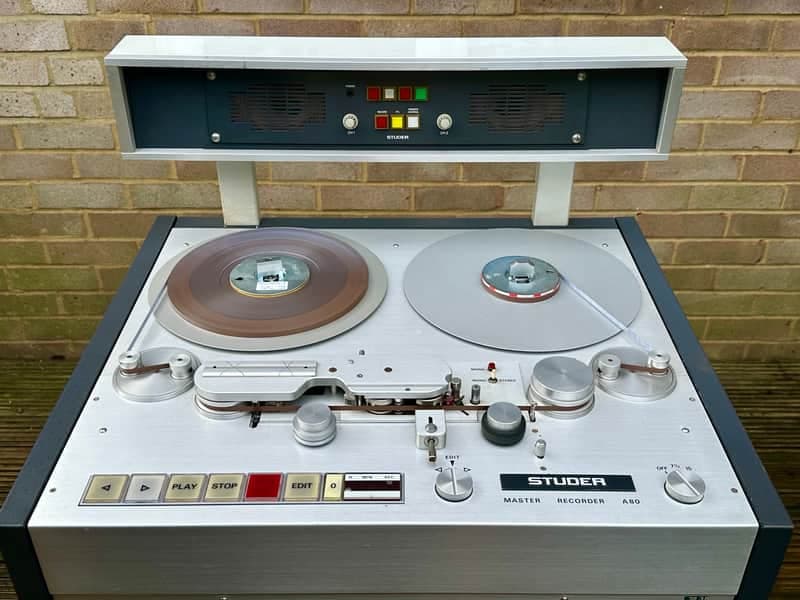 Studer A80-R fitted with Butterfly Heads mid-80s