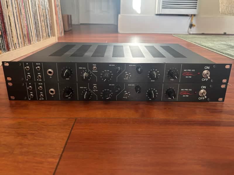 Stam Audio SA-T69 Mic Preamp / EQ PAIR (Helios 0011 clone)