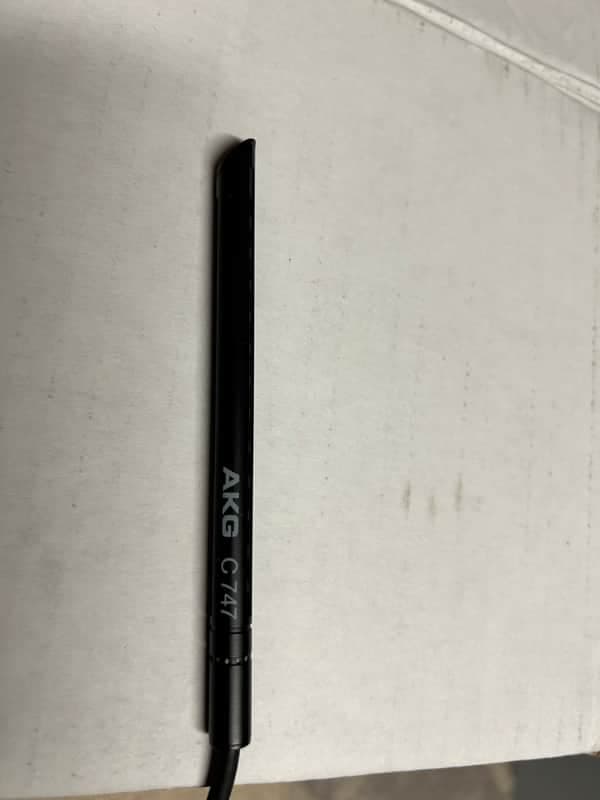 AKG C747 Multipurpose Shotgun Condenser Microphone 2010 - Present - Black
