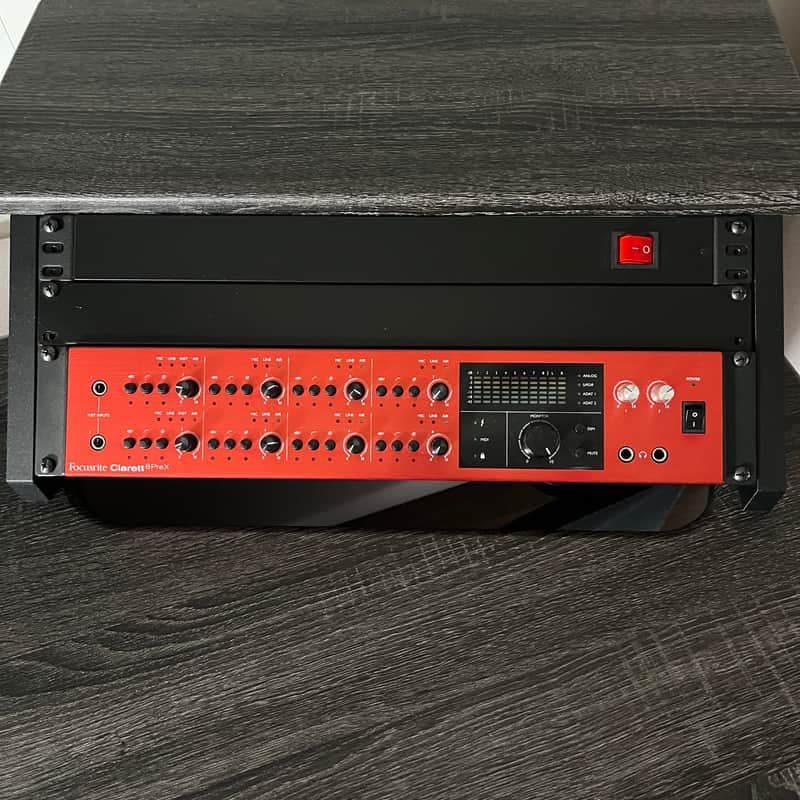 Focusrite Clarett 8Pre X Thunderbolt Audio Interface 2010s - Red