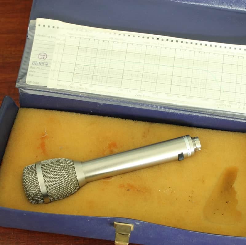 Vintage Unitra MDU-29 80s cardioid studio grade microphone incl box