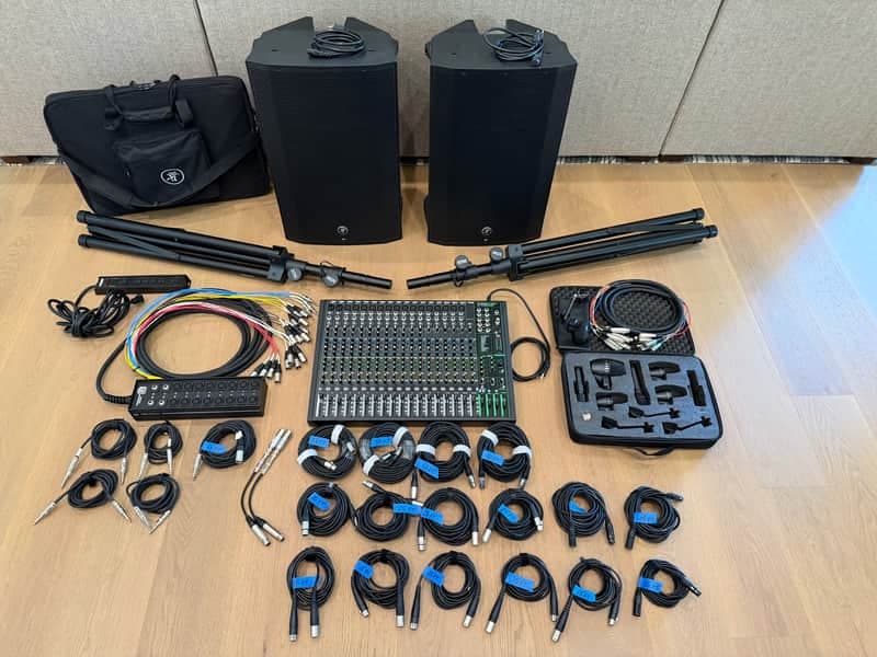 Audio power for your band -- You are ready to take the stage!