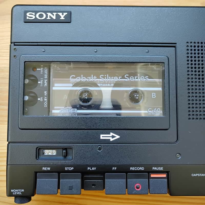 SONY TC-D5 PRO II PORTABLE STEREO CASSETTE RECORDER