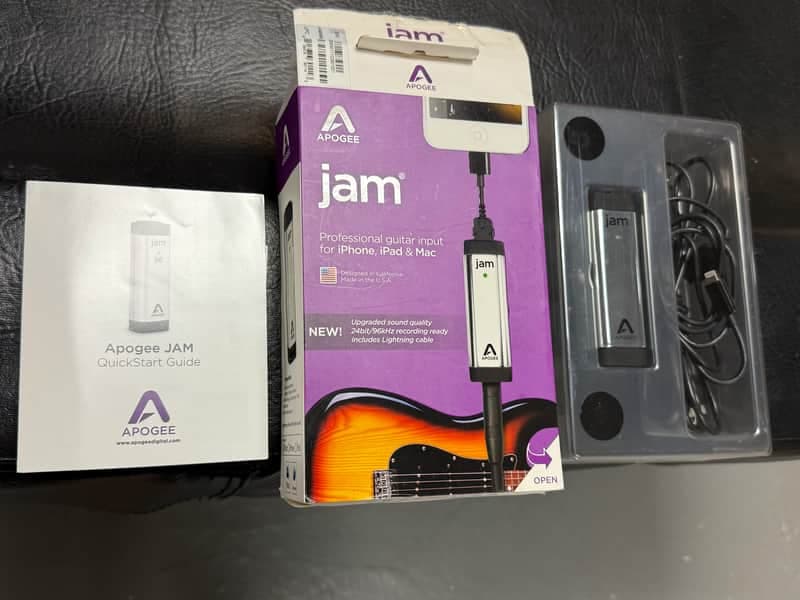 Apogee Jam 96K USB Guitar Interface 2010s - Silver / Black