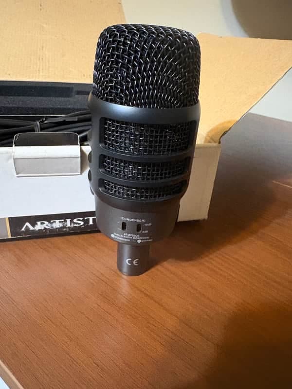Audio-Technica ATM250DE Dual Element Microphone 2010s - Black