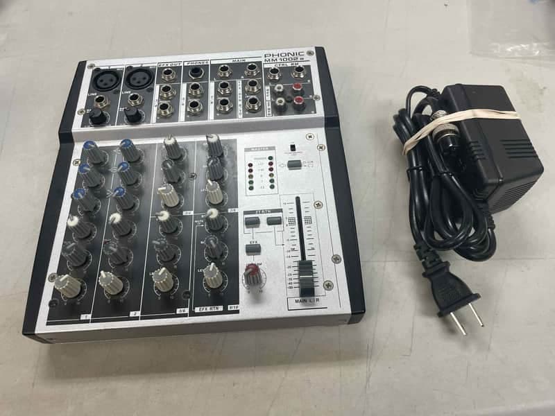 Phonic MM 1002a Mixer w/ power supply