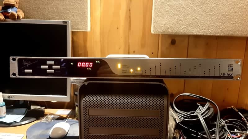 Apogee AD-16X 16-Channel 192kHz Reference A/D Converter 2000s - Silver