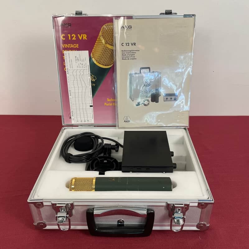 AKG C12 VR - Large Diaphragm Tube Condenser Microphone
