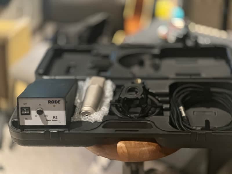 RODE K2 Large Diaphragm Multipattern Tube Condenser Microphone 2004 - Present - Silver