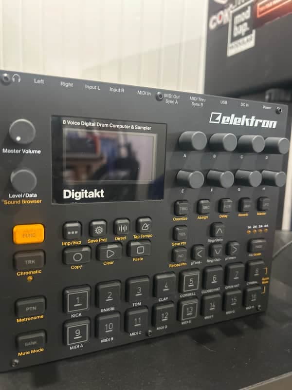 Elektron Digitakt 2017 - 2024 - Black