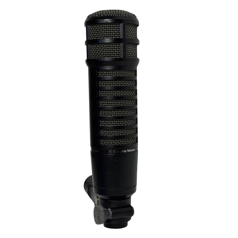 Electro-Voice RE320 Dynamic Broadcast & Instrument Microphone with Case and Stand Clip