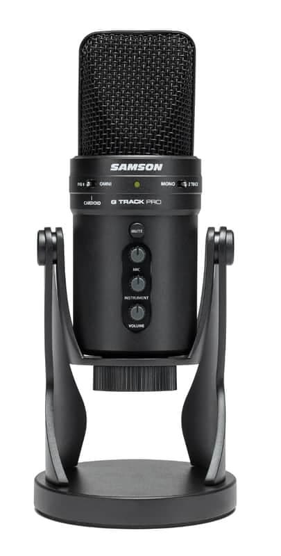 SAMSON G-Track Pro Professional USB Condenser Microphone - Open Box