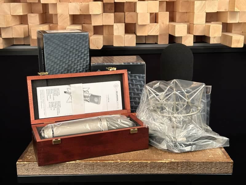 Neumann U 87 Ai Condenser Microphone With EA 87 Mount. NEW! Complete Set. U87Ai U87. 186533