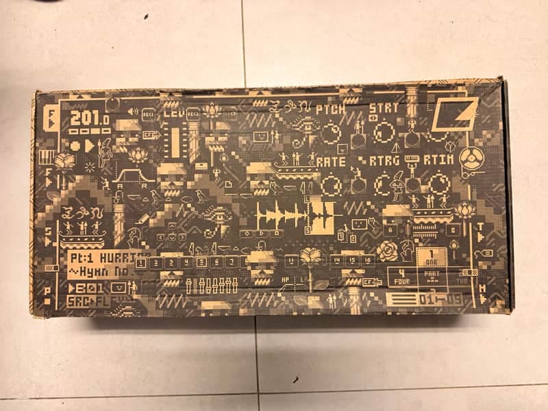 ORIGINAL BOX ONLY - Elektron Octatrack MkII Dynamic 8-Track Performance Sampler 2017 - 2021 - Black