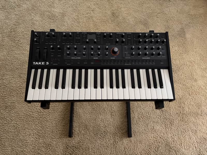 Sequential Take 5 44-Key 5-Voice Compact Polyphonic Synthesizer 2021 - Present Black