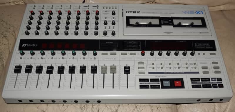 Sansui WS-X1 6 Track Tape Cassette Recorder 8 Channel Mixer