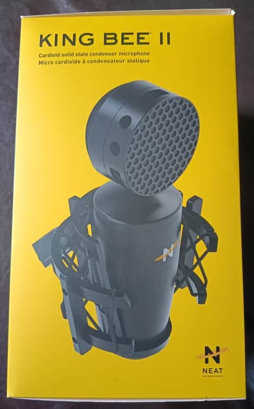 Neat King Bee II Large Diaphragm Condenser Microphone NEW SEALED