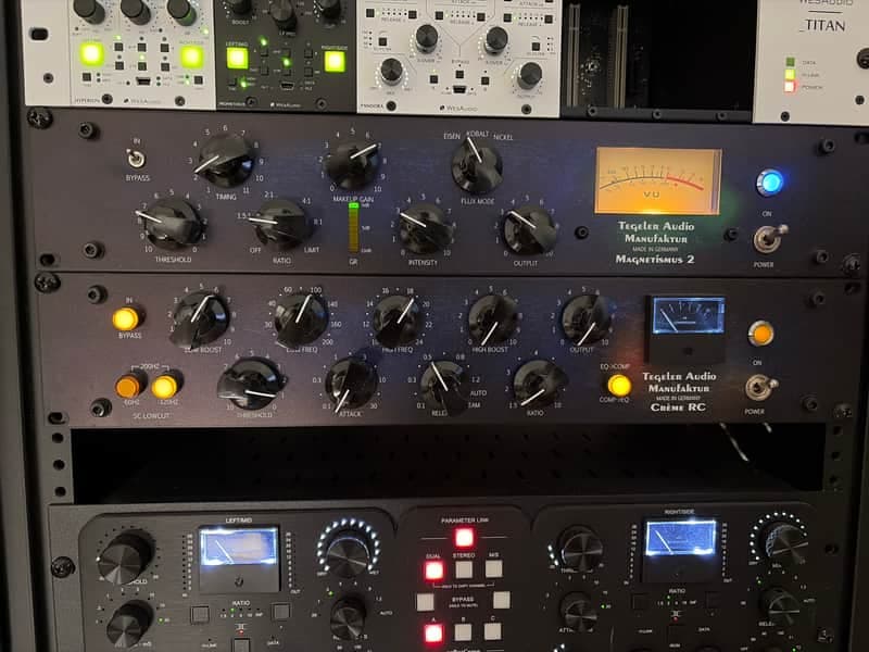 Tegeler Audio Manufaktur Magnetismus 2 — Stereo VCA Compressor & Transient Shaper | Mint, < 1 Jahr | Original-Holzkiste | Made in Germany