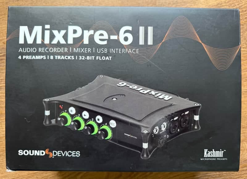 Sound Devices MixPre-6 II Audio Recorder / Mixer / USB Audio Interface | MINT & FREE SHIP!