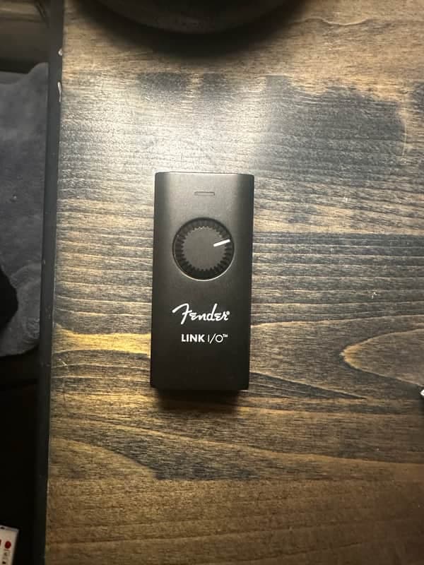 Fender Link I/O USB Audio Interface 2024 - Present - Black