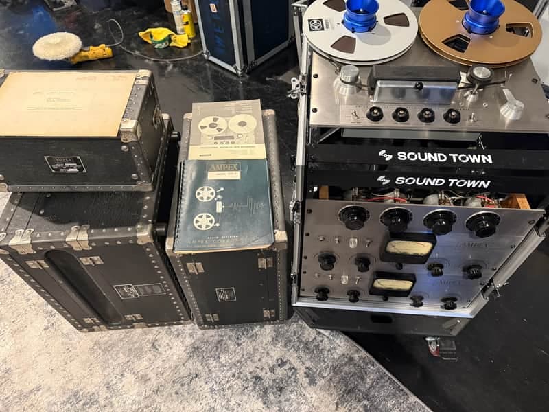 Perfect Ampex 350-2 tape machine 1953 all matching serial numbers Museum Quality