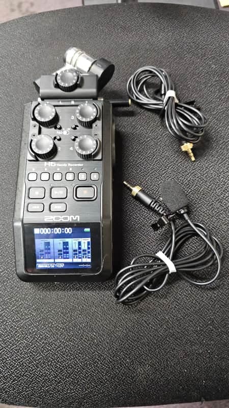 Zoom H6 Handy Audio Recorder 2020 - Present - All Black
