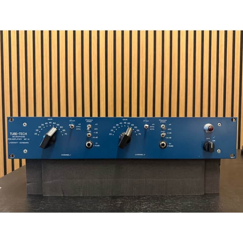 Tube-Tech MP 1A 2-Channel Mic Pre / DI 2000s - Blue