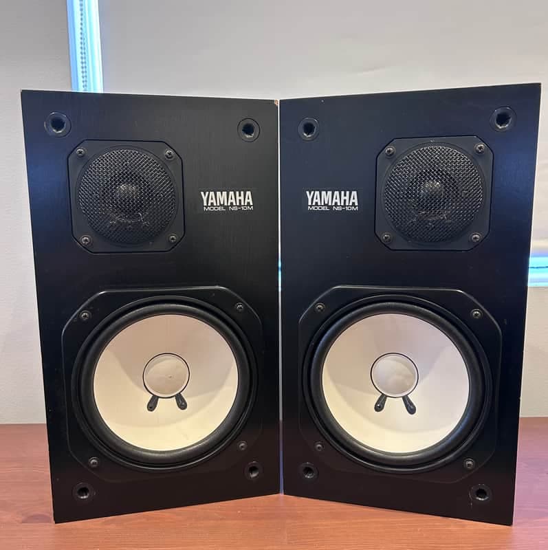 Yamaha NS-10M (Pair) 1980s - Black