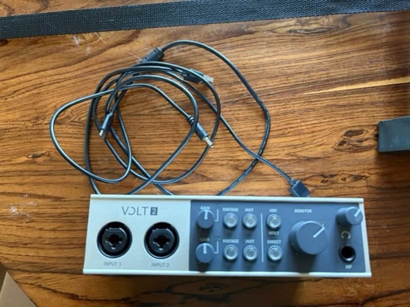 Universal Audio Volt 2 USB-C Audio Interface 2021 - Present - Tan / Gray