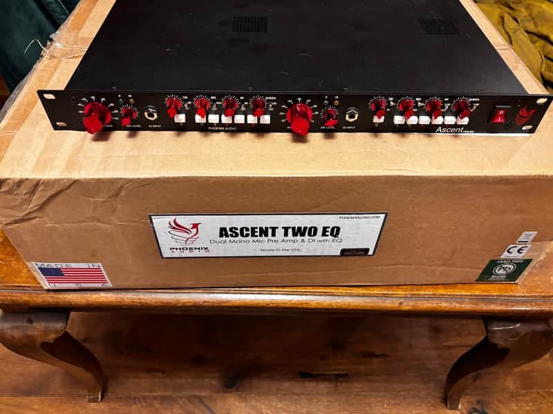 Phoenix Audio DRS-2 Dual-Channel Microphone Preamp and DI 2010s - Black