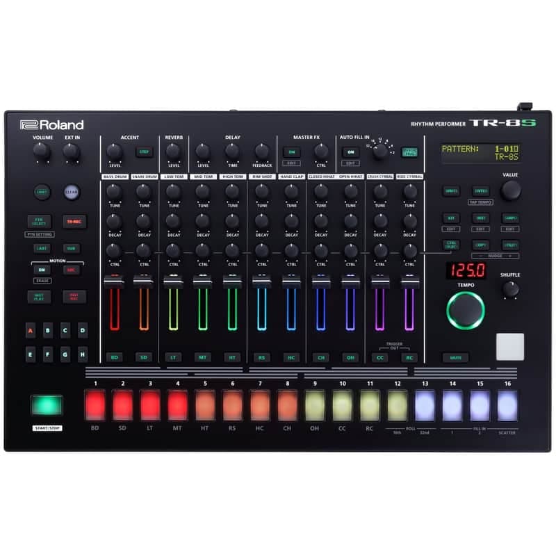 Roland TR-8S AIRA Rhythm Performer with Sample Playback 2018 - Present Black