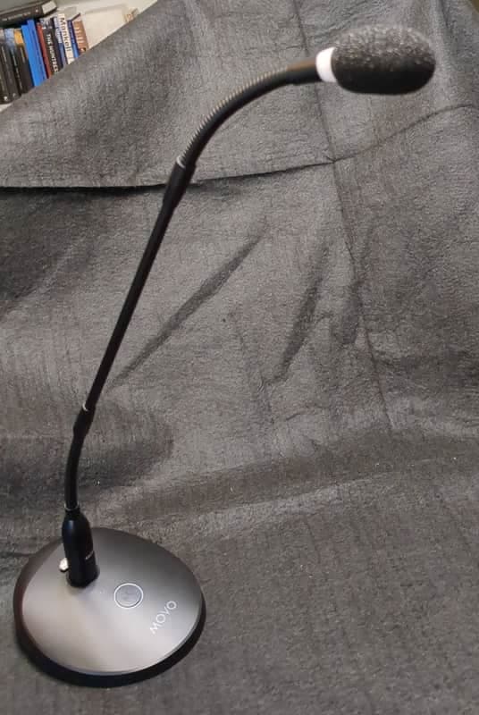 Movo GM-9 Desktop Gooseneck Condenser Microphone