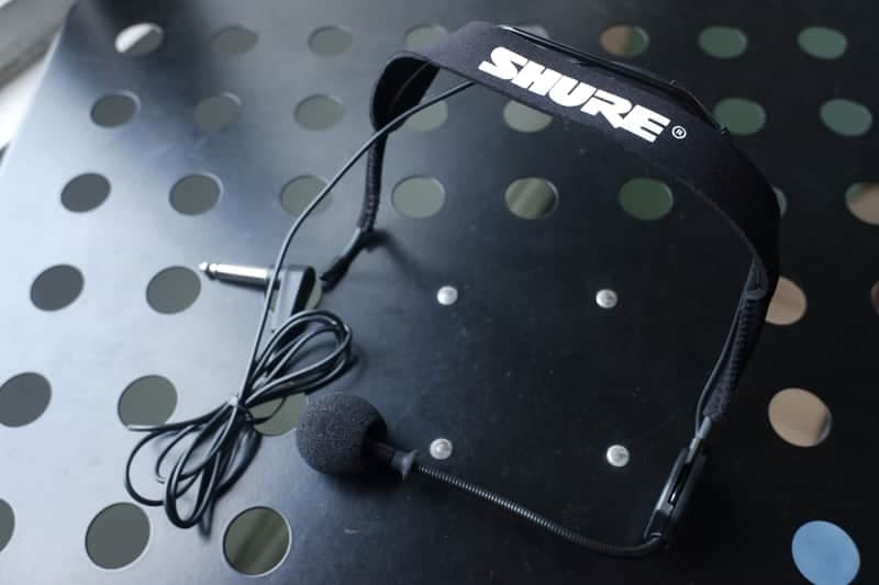 Shure WH20QTR Cardioid Dynamic Headset Mic with 1/4" Connector 2008 - Present - Black
