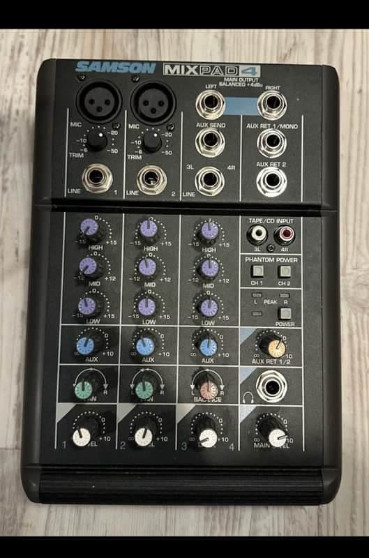 Samson Mixpad4 - Tested And Working