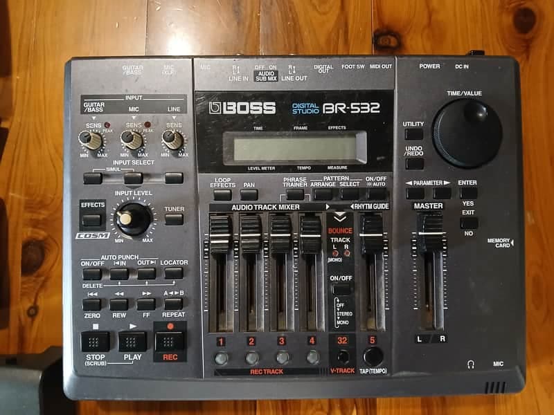 Boss BR-532 Digital Studio Compact 4-Track Recorder 2000s - Dark Gray